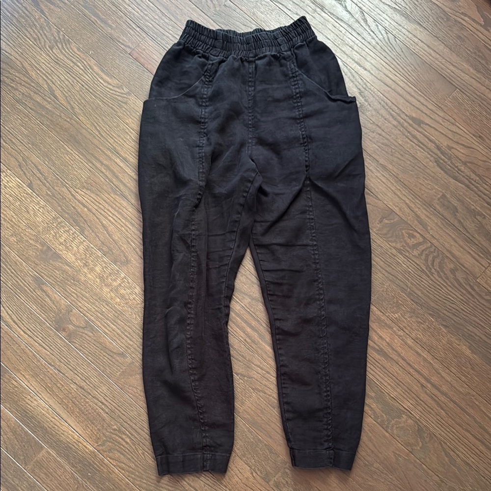 Elizabeth Suzann linen clyde pants